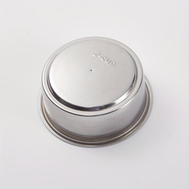 Reusable 51mm Stainless Steel Espresso Filter Basket for Coffee Machines