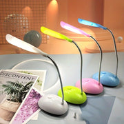 Portable Foldable LED Desk Lamp for Reading and Study with 4 Color Options Battery Powered