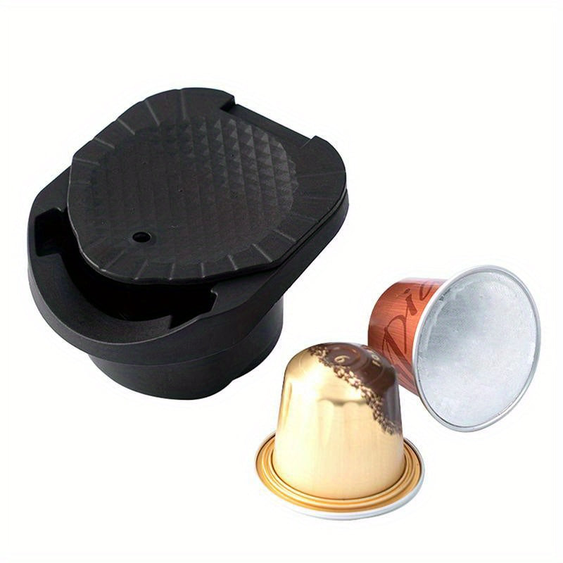 Coffee Pod Adapter Capsule Converter Black 6.4x7.8cm
