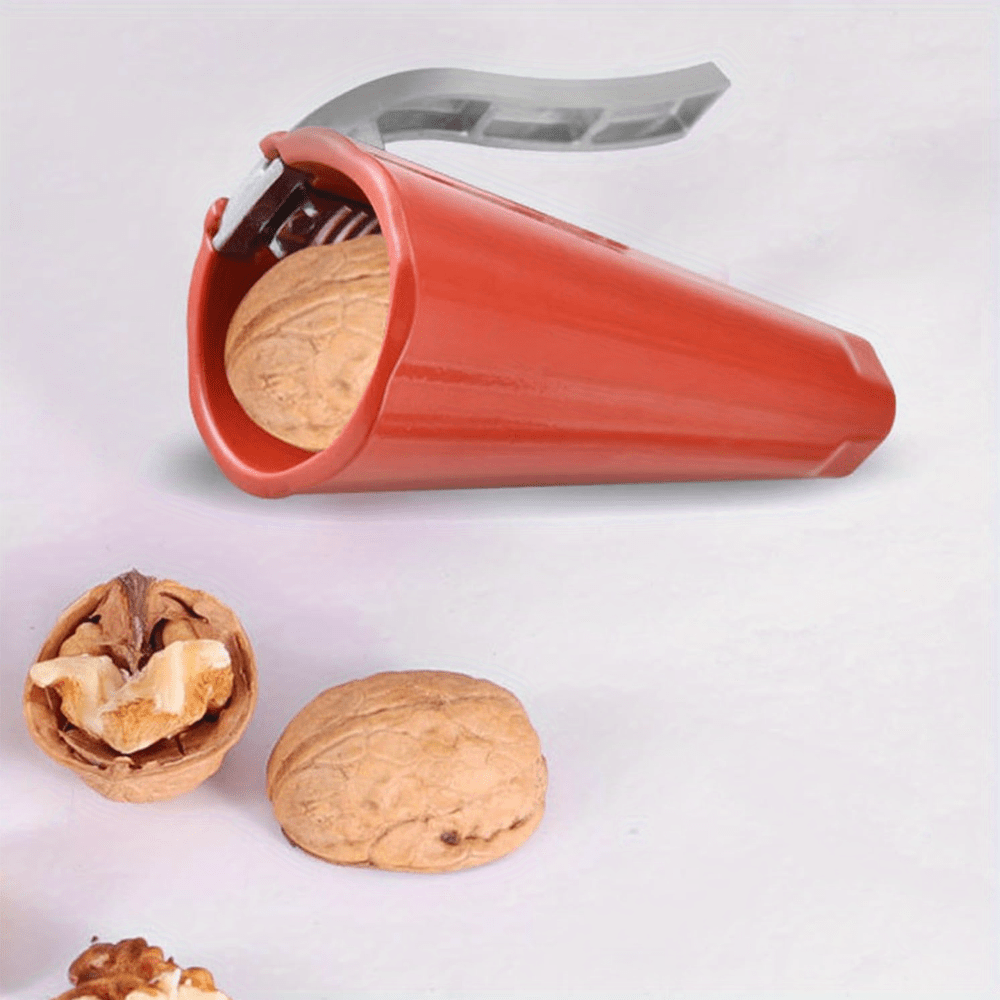 Herramienta robusta para abrir nueces con construcción de aleación, diseño sin desorden para castañas y más