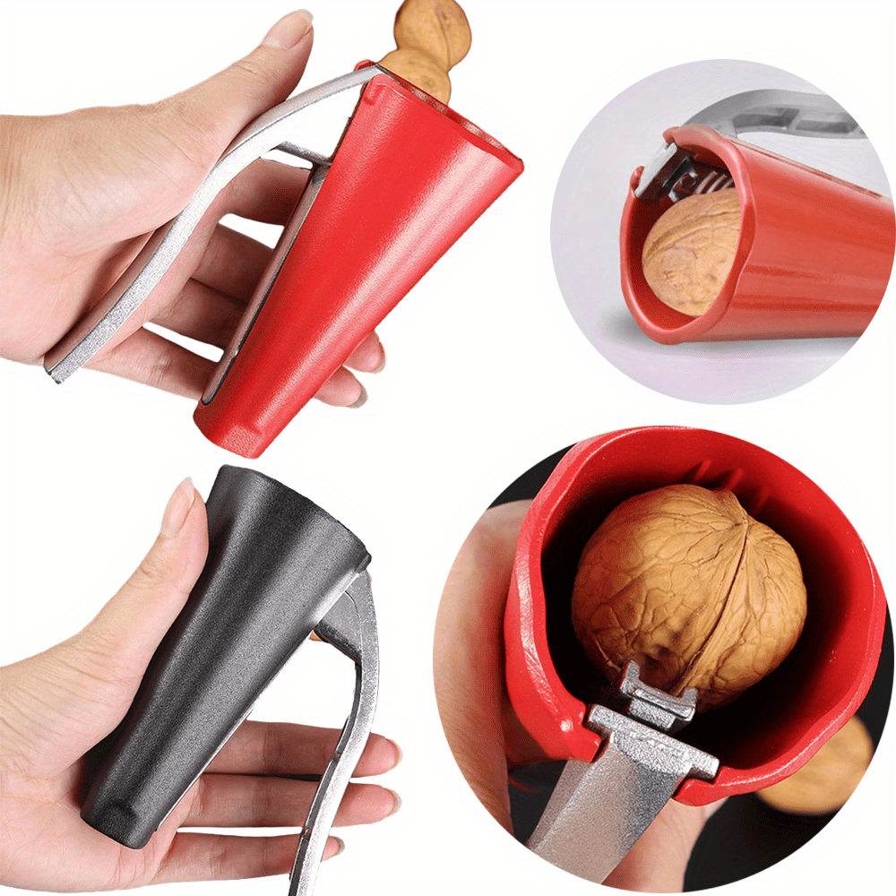Sturdy Nut Cracker Tool with Alloy Construction, Mess-Free Design for Chestnuts and More