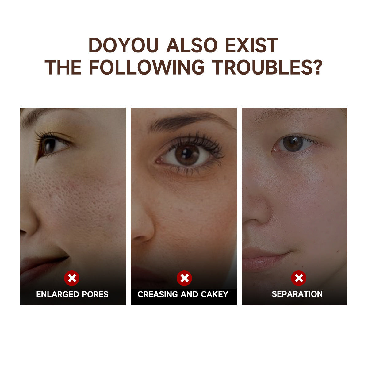 Women Hydrating Invisible Pore Makeup Stick Oil-Control Concealer