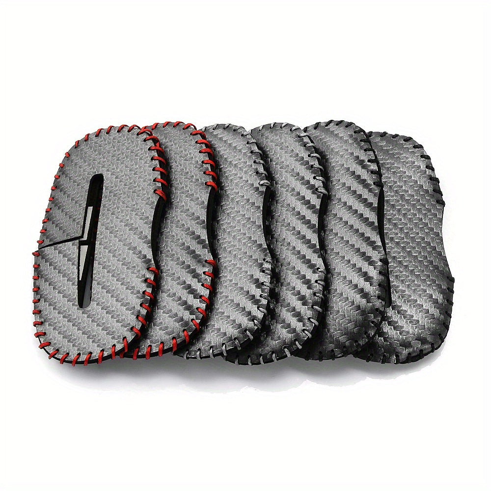 2pcs Car Seat Belt Buckle Covers Anti-Collision Noise Reduction Interior Accessories