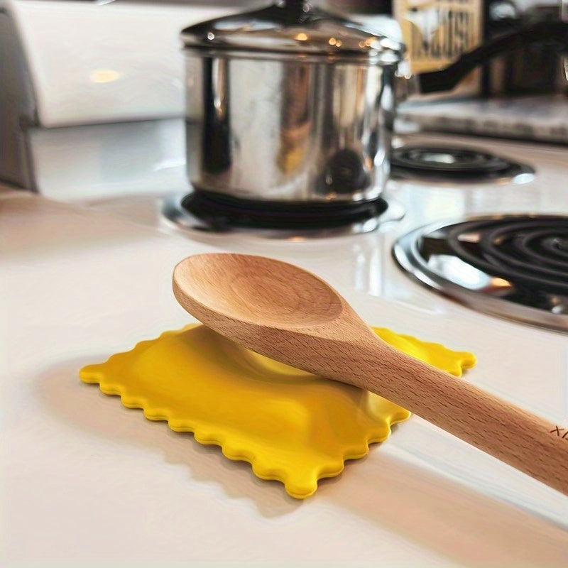 Silicone Spoon Rest Heat-Resistant Non-Slip Kitchen Mat for Spoons and Ladles
