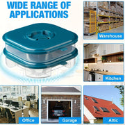 Reusable Plastic Cockroach Trap Box for Kitchen and Garden Insect Catcher