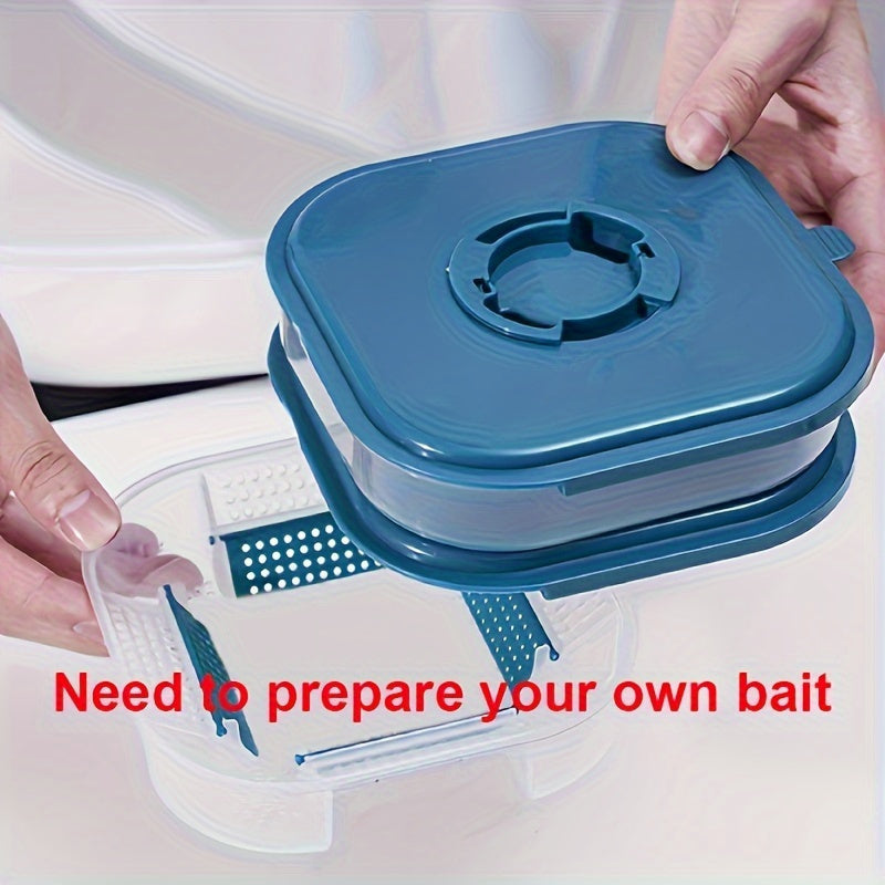 Reusable Plastic Cockroach Trap Box for Kitchen and Garden Insect Catcher
