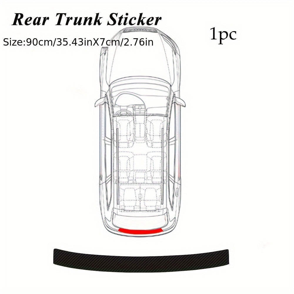 9 шт. Защитные накладки на пороги автомобиля из резины, углеродного волокна, винила, охранники входа