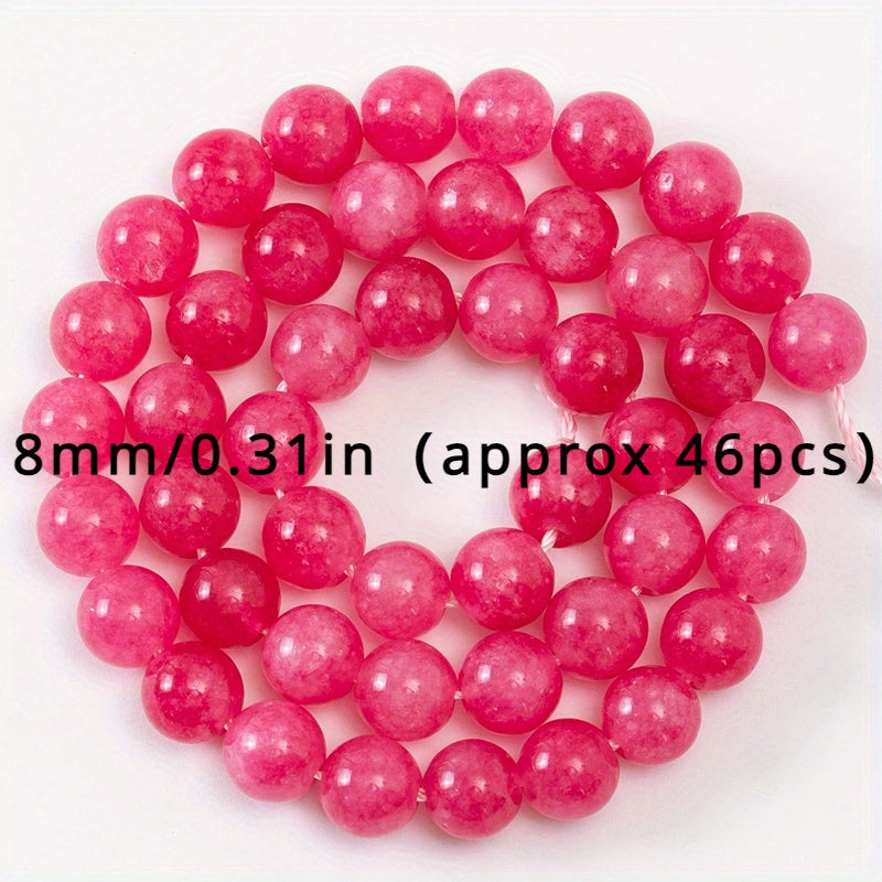 Red Rhodonite Beads 6/8/10mm Natural Stone Jewelry Making Supplies 15 Inch Strand