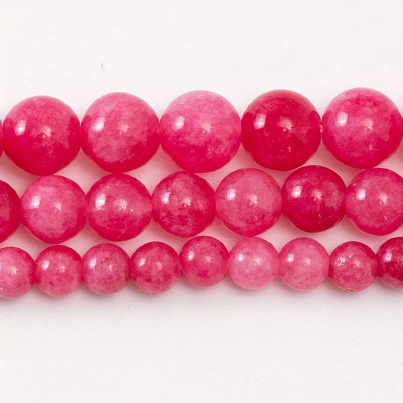 Red Rhodonite Beads 6/8/10mm Natural Stone Jewelry Making Supplies 15 Inch Strand