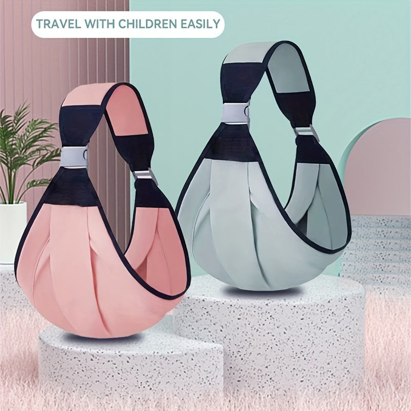 Baby Carrier Grey Ergonomic Adjustable Mesh Sling for Newborns to Toddlers up to 20kg