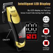 Cordless Men’s Hair Clipper Set with Beard and Nose Trimmers Rechargeable Lithium Battery