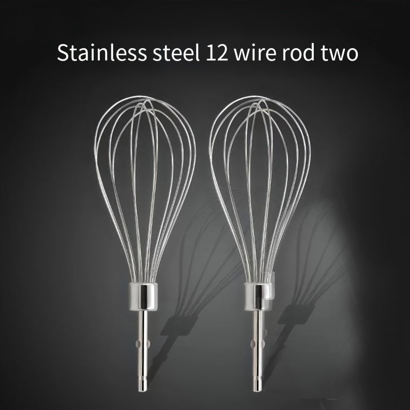 Stainless Steel Whisk Replacement for Hand Mixers Egg Beater Washable