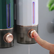 Wall-Mounted Soap Dispenser Bathroom Storage Lead-Free Plastic Gift