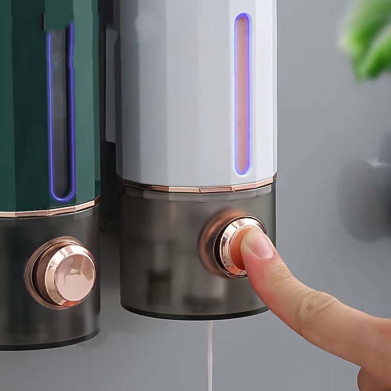 Wall-Mounted Soap Dispenser Bathroom Storage Lead-Free Plastic Gift