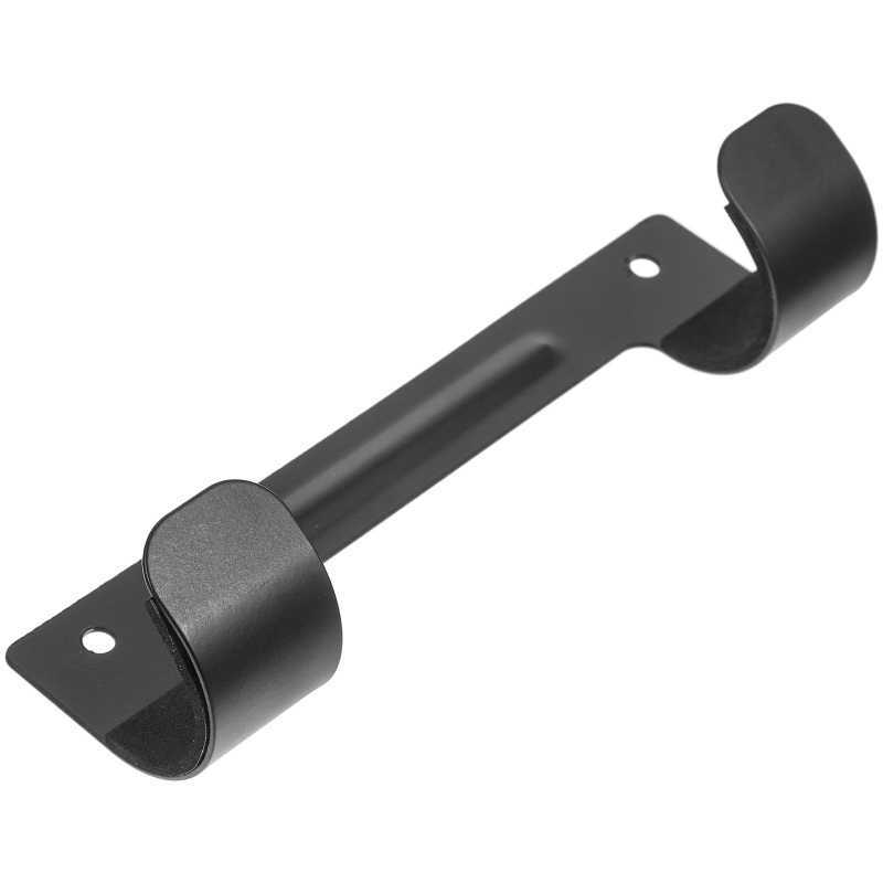 Soporte de tabla de planchar de metal resistente de montaje en pared con doble gancho