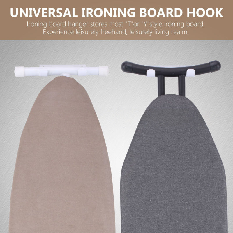 Ikki tutqichli devor usti qattiq metall qopqog'i uchun taxtani ushlab turuvchi holder