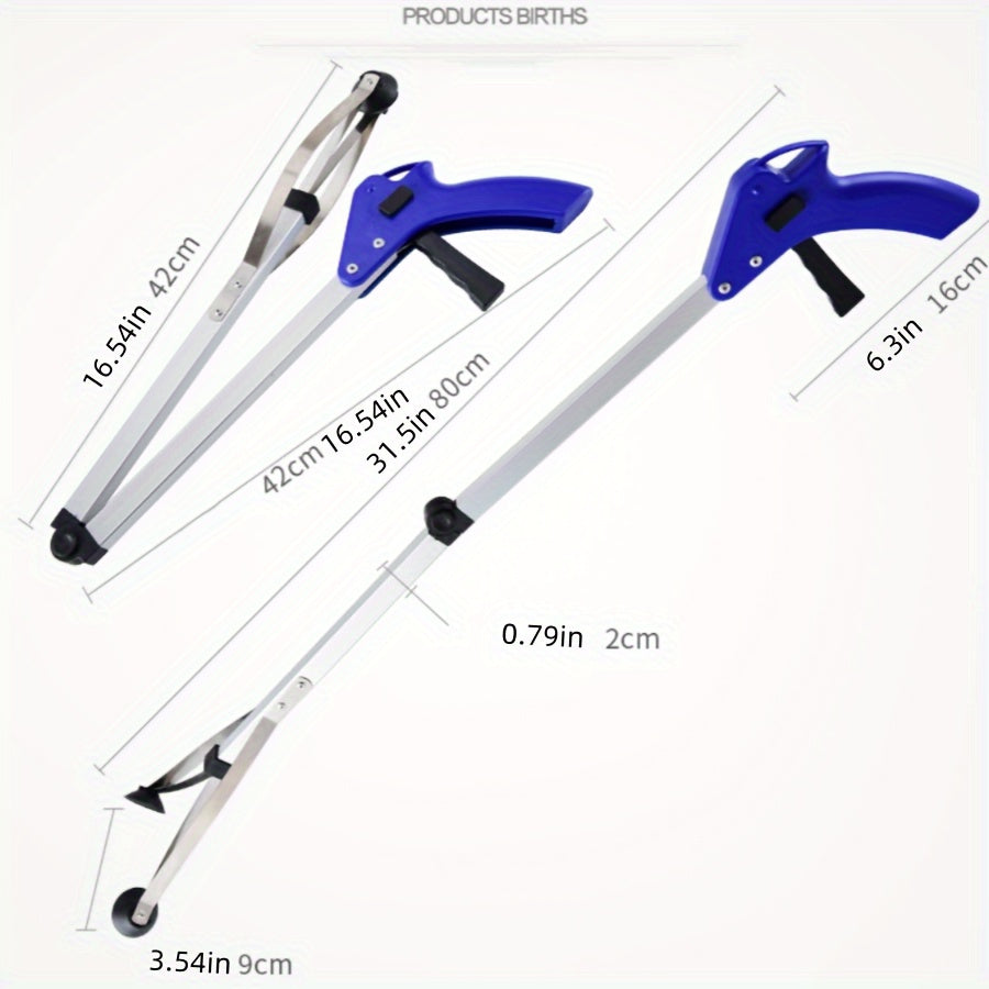 Aluminiy qotishma egiluvchan tutqich asbobi bilan axlatni osonlik bilan to'plang, bu sizning eng yaxshi ochiq havoda tozalash aksessuaringizdir. Ushbu axlat klipi axlatni yig'ishni osonlashtiradi va tozalash vositalaringiz arsenalida bo'lishi kerak.