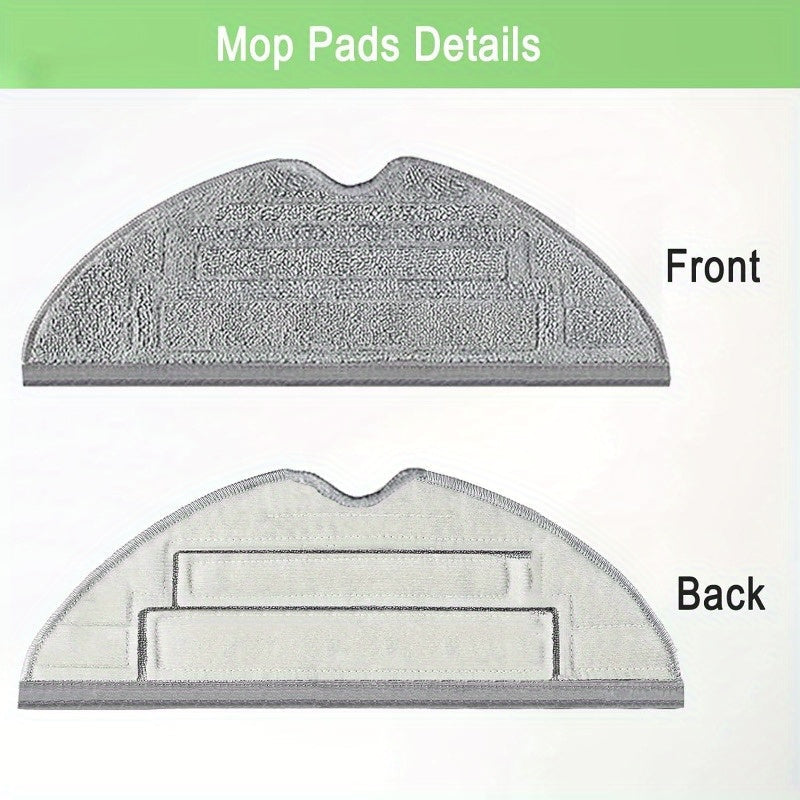 Robot Vacuum Accessory Kit with Brushes Filters Mop Pads Dust Bags for S8 Pro Ultra