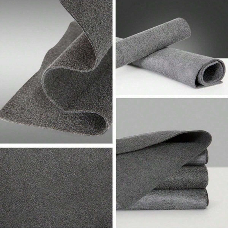 Ko'p maqsadli mikrofiber tozalash matosi derazalar, oynalar va sirtlar uchun