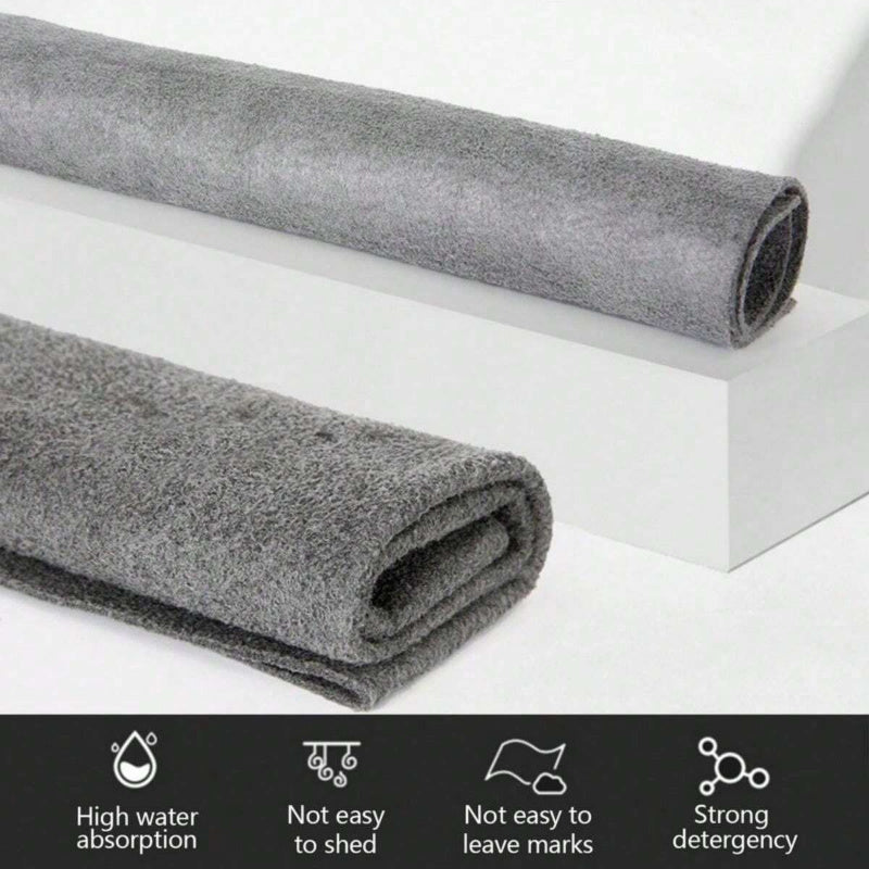 Ko'p maqsadli mikrofiber tozalash matosi derazalar, oynalar va sirtlar uchun