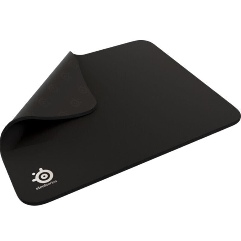 Black Rubber Ergonomic Mouse Pad for Office and Gaming Use