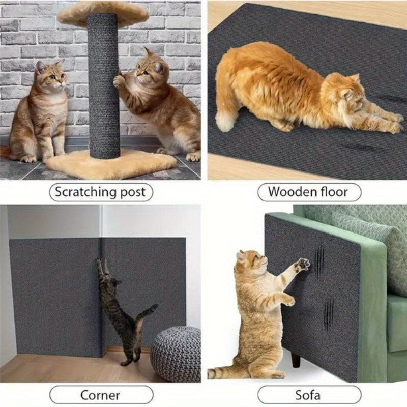 Self-Adhesive Cat Scratch Protector in 5 Colors Durable Polyester Couch Guard