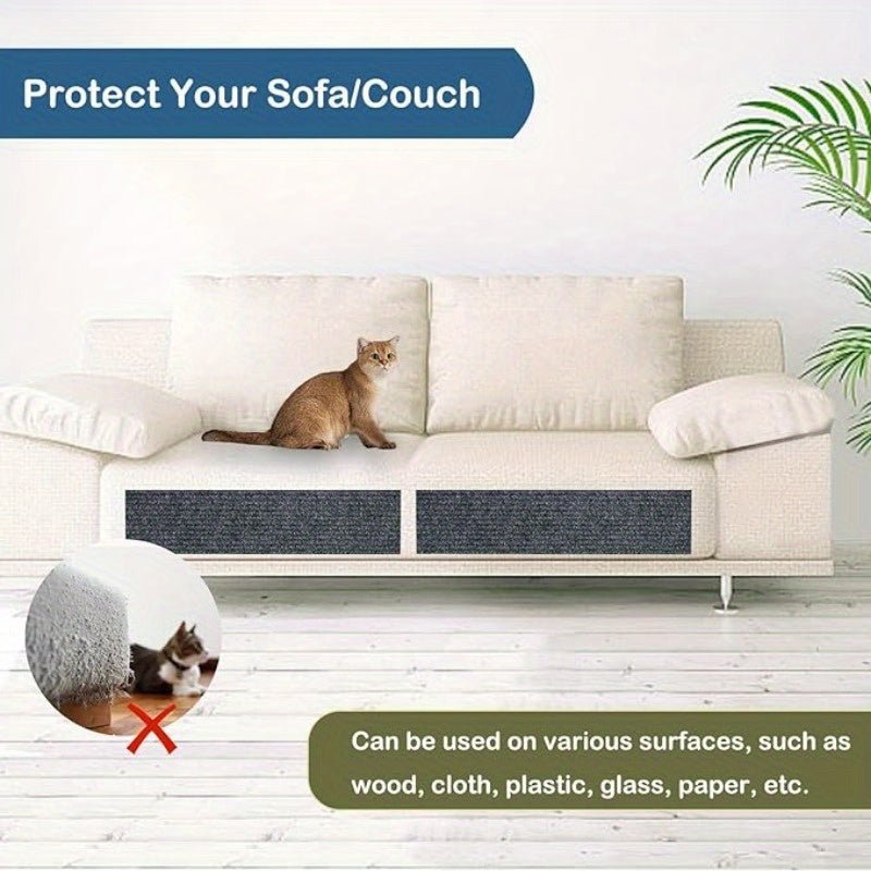 Self-Adhesive Cat Scratch Protector in 5 Colors Durable Polyester Couch Guard