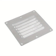 120mm Stainless Steel Square Ventilation Plate Louvered Marine Hardware