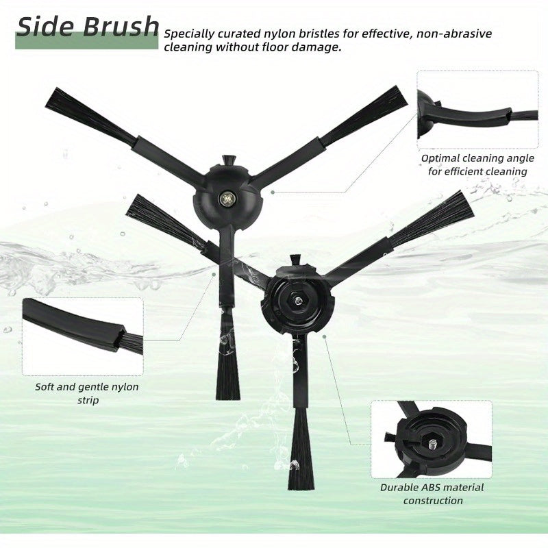 Replacement Vacuum Parts Kit for Q5 Pro Q8 Max Robot Cleaner 15 Pieces