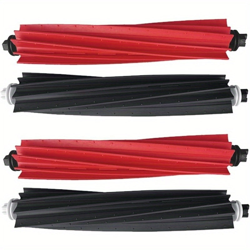Set of 4 Dual Roller Main Brushes for Roborock S8 Vacuum Cleaners