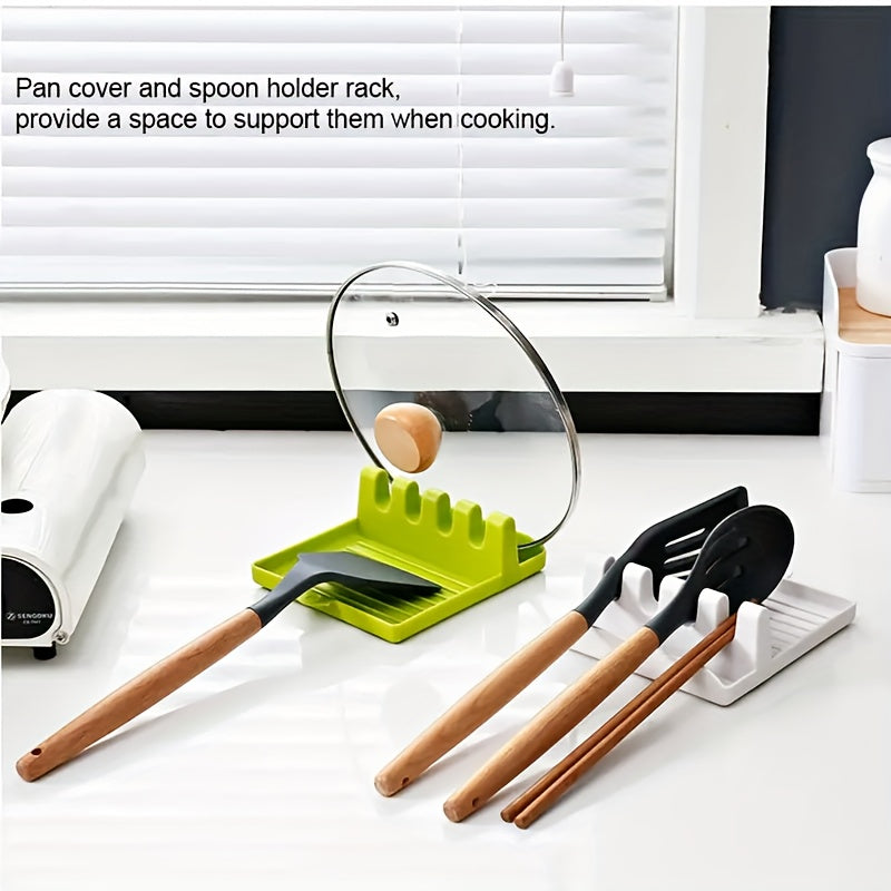 Estante de almacenamiento para cocina con soporte para utensilios y organizador de pared