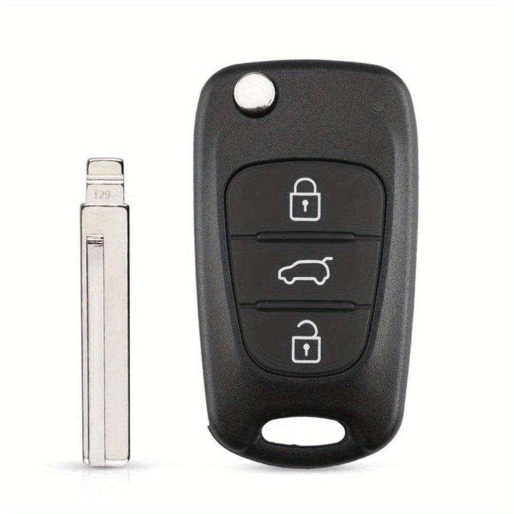 Universal Flip Remote Key Shell Durable Plastic for Car Replacement