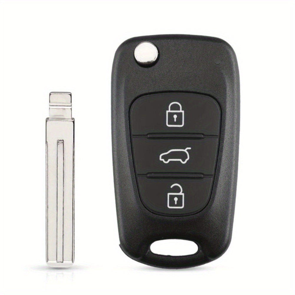 Universal Flip Remote Key Shell Durable Plastic for Car Replacement