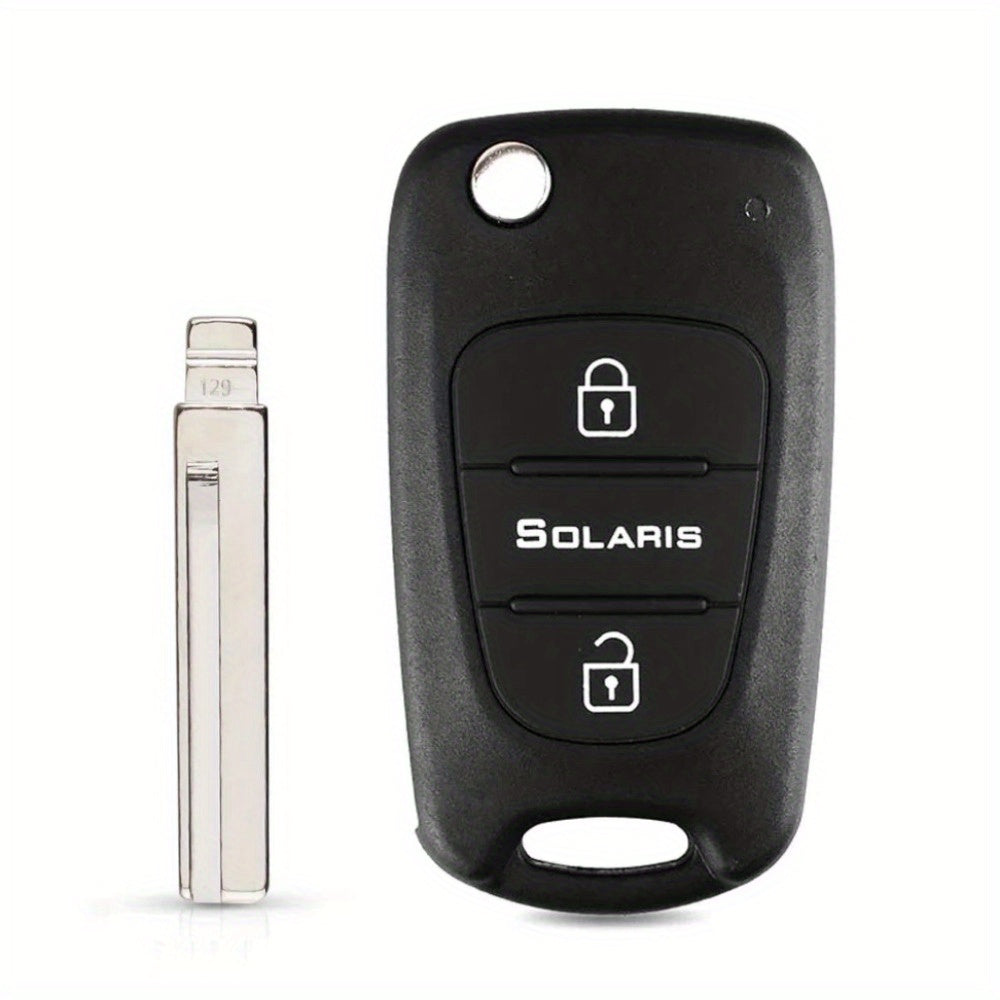 Universal Flip Remote Key Shell Durable Plastic for Car Replacement