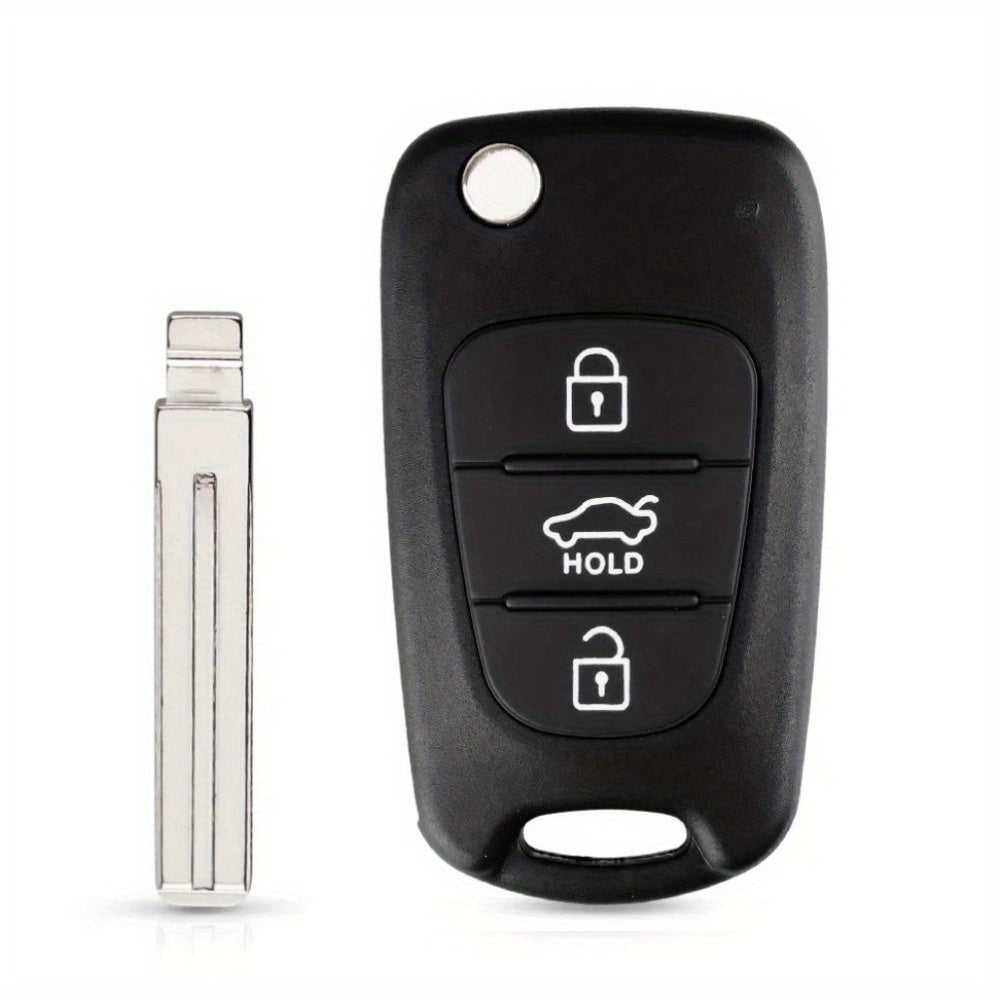 Universal Flip Remote Key Shell Durable Plastic for Car Replacement