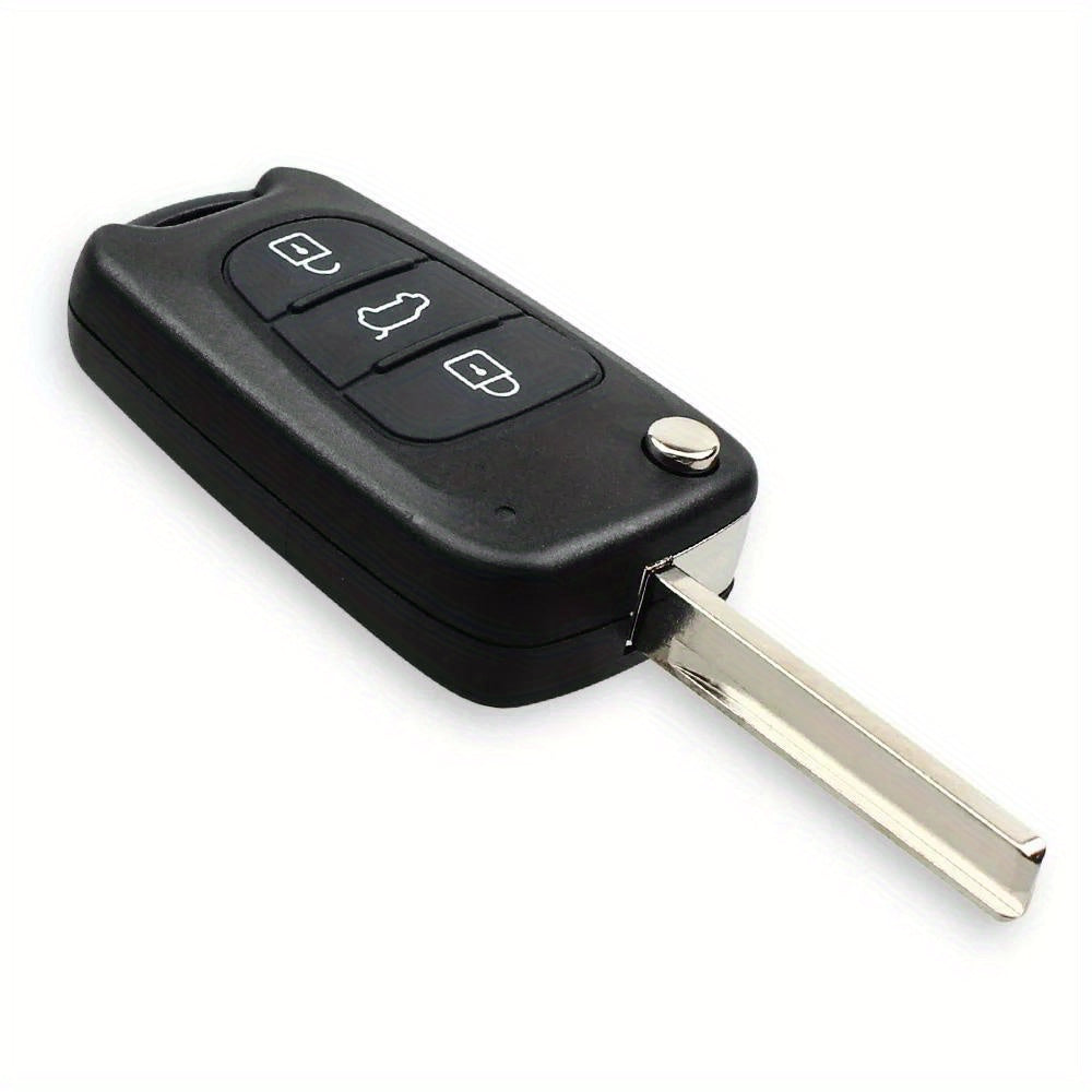 Universal Flip Remote Key Shell Durable Plastic for Car Replacement