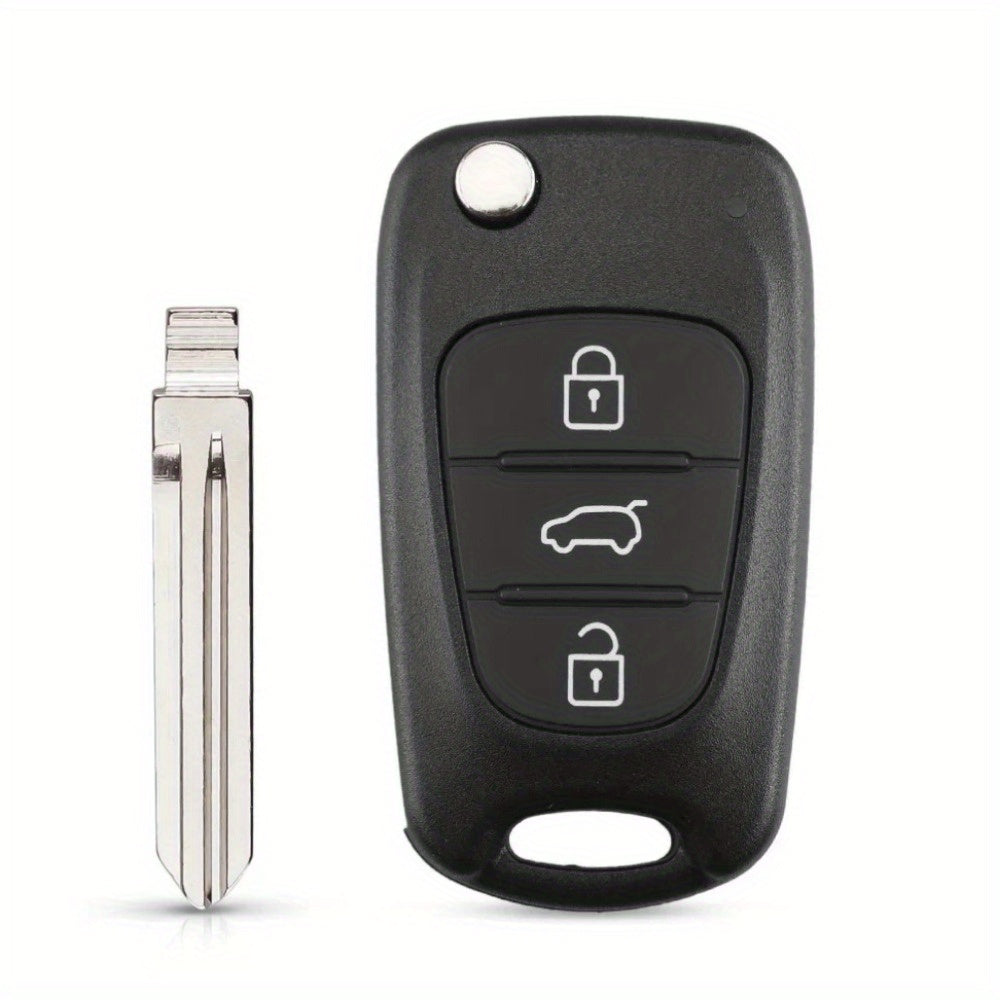 Universal Flip Remote Key Shell Durable Plastic for Car Replacement