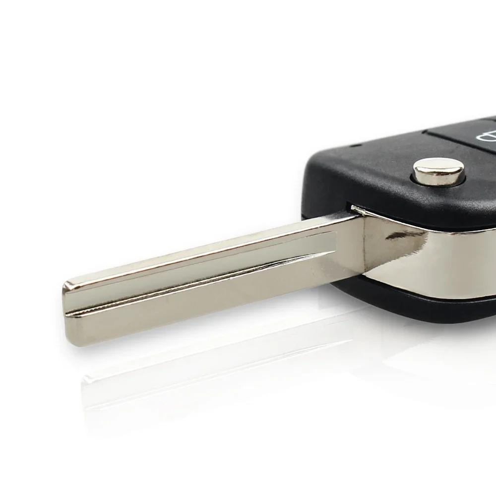 Universal Flip Remote Key Shell Durable Plastic for Car Replacement