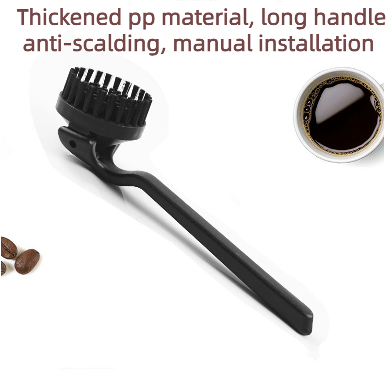 Coffee Maker Cleaning Brush with Long Handle and Detachable Nylon Bristles