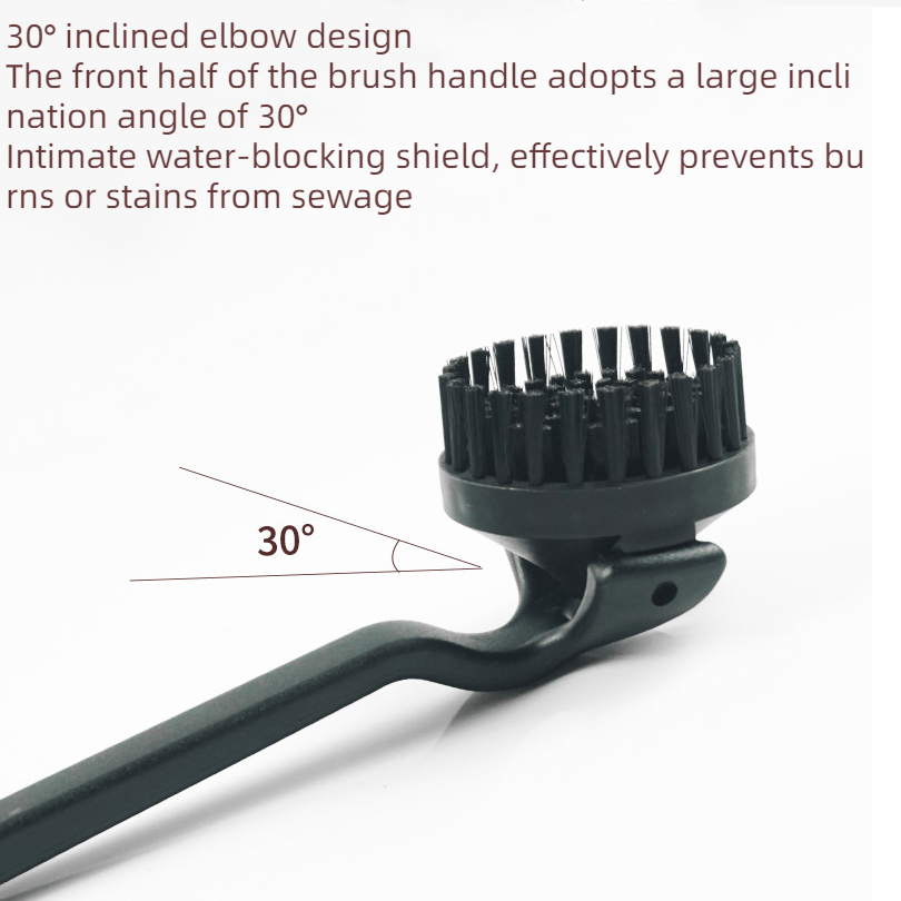 Coffee Maker Cleaning Brush with Long Handle and Detachable Nylon Bristles