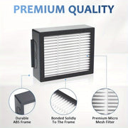 13 High-Efficiency Vacuum Filters for iRobot E, I, J Series Models with Extra Filters
