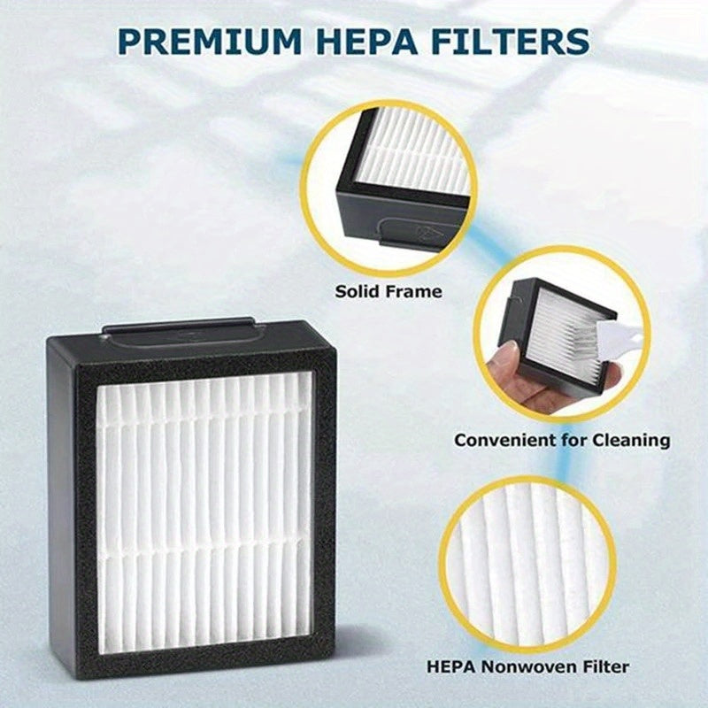13 High-Efficiency Vacuum Filters for iRobot E, I, J Series Models with Extra Filters