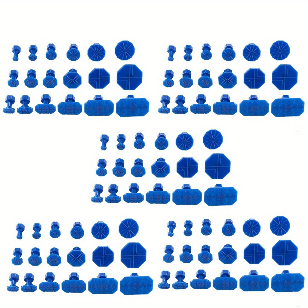 90pcs Paintless Dent Repair Kit Nylon Pulling Tabs for Car Body Fix