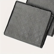 Bolsa de almacenamiento plegable para ropa y edredones, gran capacidad, ventana transparente