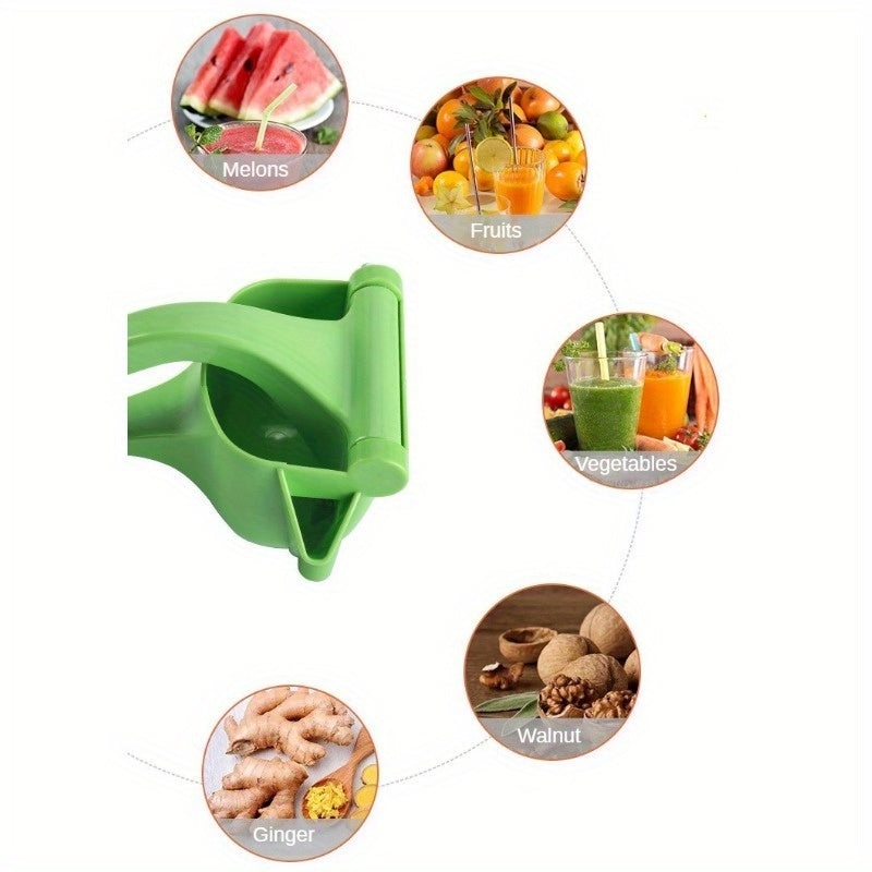 Portable Manual Citrus Juicer Hand Squeezer for Oranges Lemons Limes