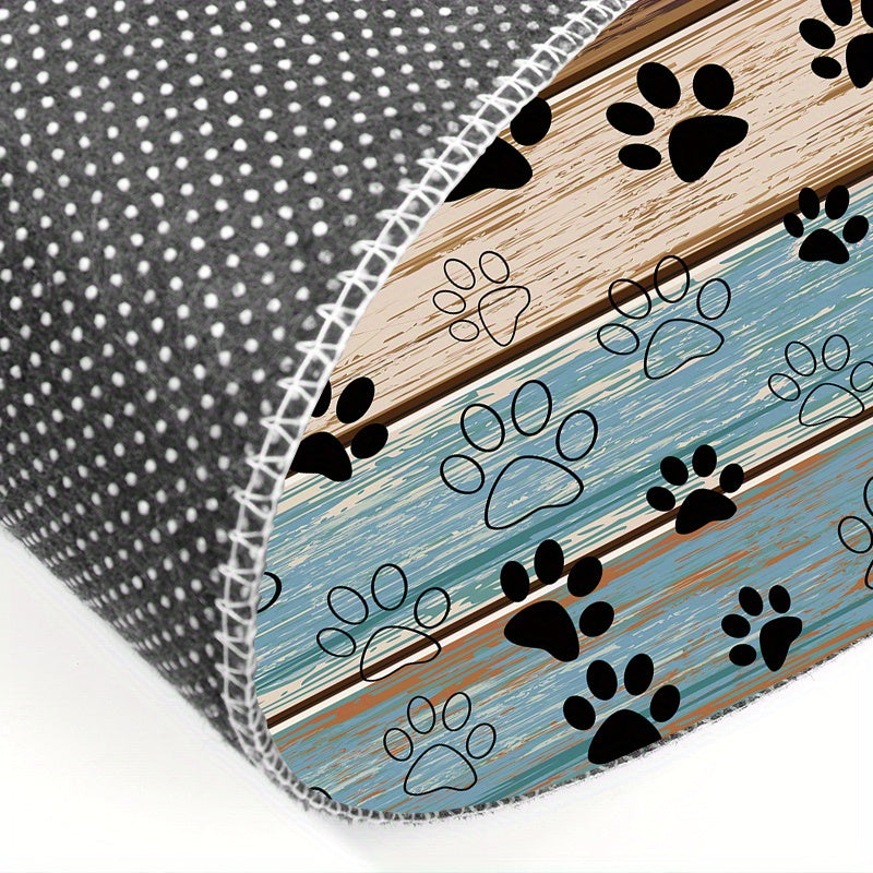 Xush kelibsiz mehmonlar eshigi gilamchalari, ichki va tashqi foydalanish uchun, sirpanishga qarshi, tez quriydigan, bardoshli mat