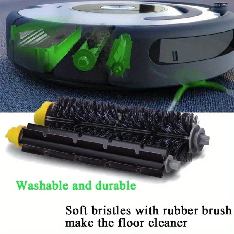 Replacement Vacuum Cleaner Parts Kit for Roomba 600 500 Series Brushes Filters