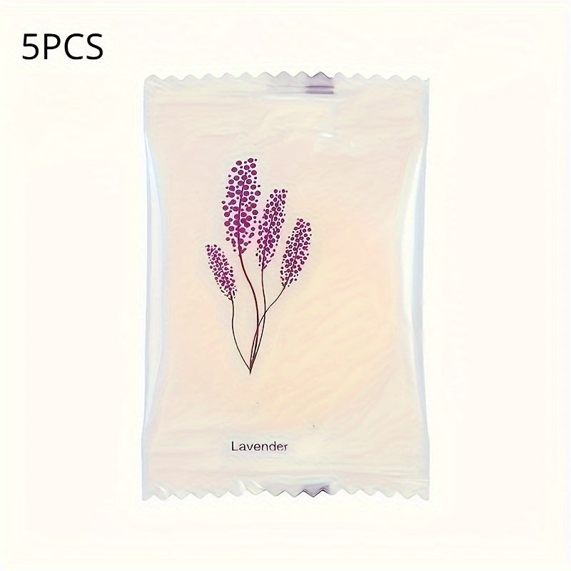 Lavender Jasmine Ocean Rose Lemon Fragrance Tablets Set for Aromatherapy Deodorization in Home Car Bathroom Bedroom Wardrobe