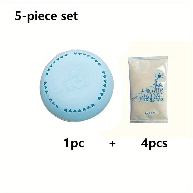 Lavender Jasmine Ocean Rose Lemon Fragrance Tablets Set for Aromatherapy Deodorization in Home Car Bathroom Bedroom Wardrobe