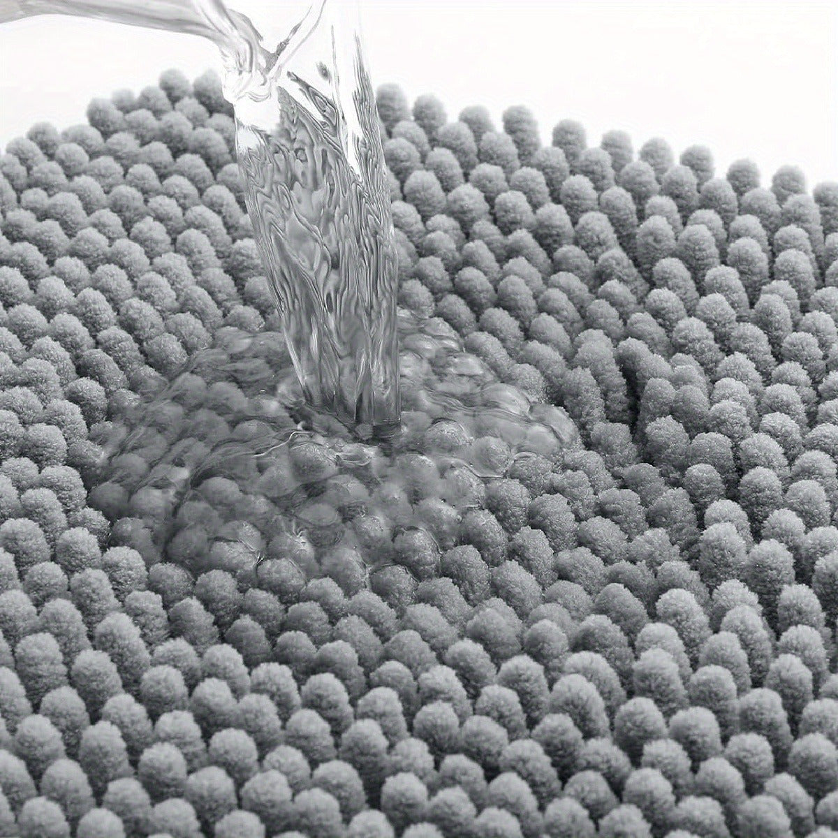 Alfombra para perros de chenilla con base de TPR, altamente absorbente, lavable a máquina, para entrada, patas embarradas, tamaños